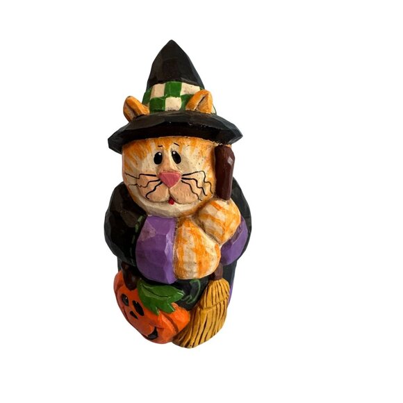 Midwest Of Cannon Falls Eddie Walker Halloween Cat Figurine 5.5" - Picture 1 of 7